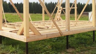 Сарай на винтовых сваях или хозблок на сваях Пятигорск цена от 2532 руб. / шт.